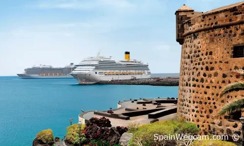 Arrecife Port on Lanzarote